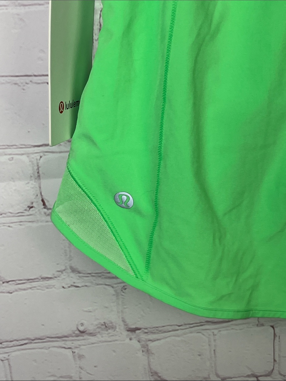 Hotty Hot High-Rise Lined Short 4" in Lime Green - Picture 6 of 14